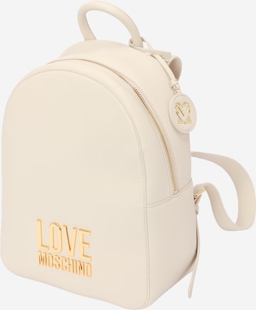Love Moschino - Mochila en beige: frente