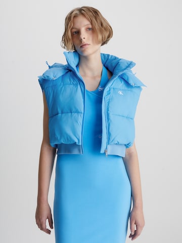 Calvin Klein Jeans Γιλέκο σε μπλε: μπροστά