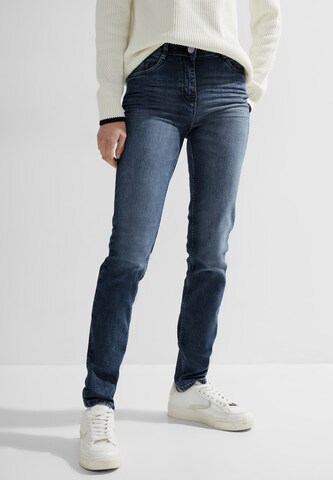 CECIL Loose fit Jeans in Blue: front