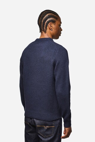 Weekend Offender Sweatshirt 'ZAGREB WOOL RICH' in Blau