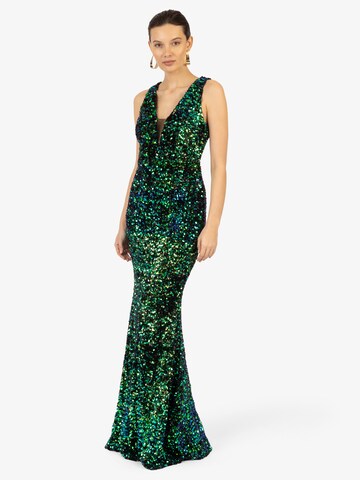 Kraimod Evening Dress in Green: front