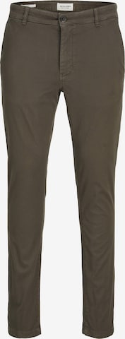 JACK & JONES - Pantalón chino 'JPSTMarco JJArthur' en marrón: frente