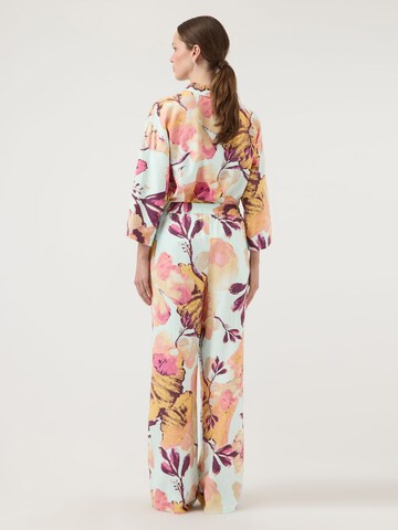 Wide Leg Pantalon 'YASErini' YAS en bleu