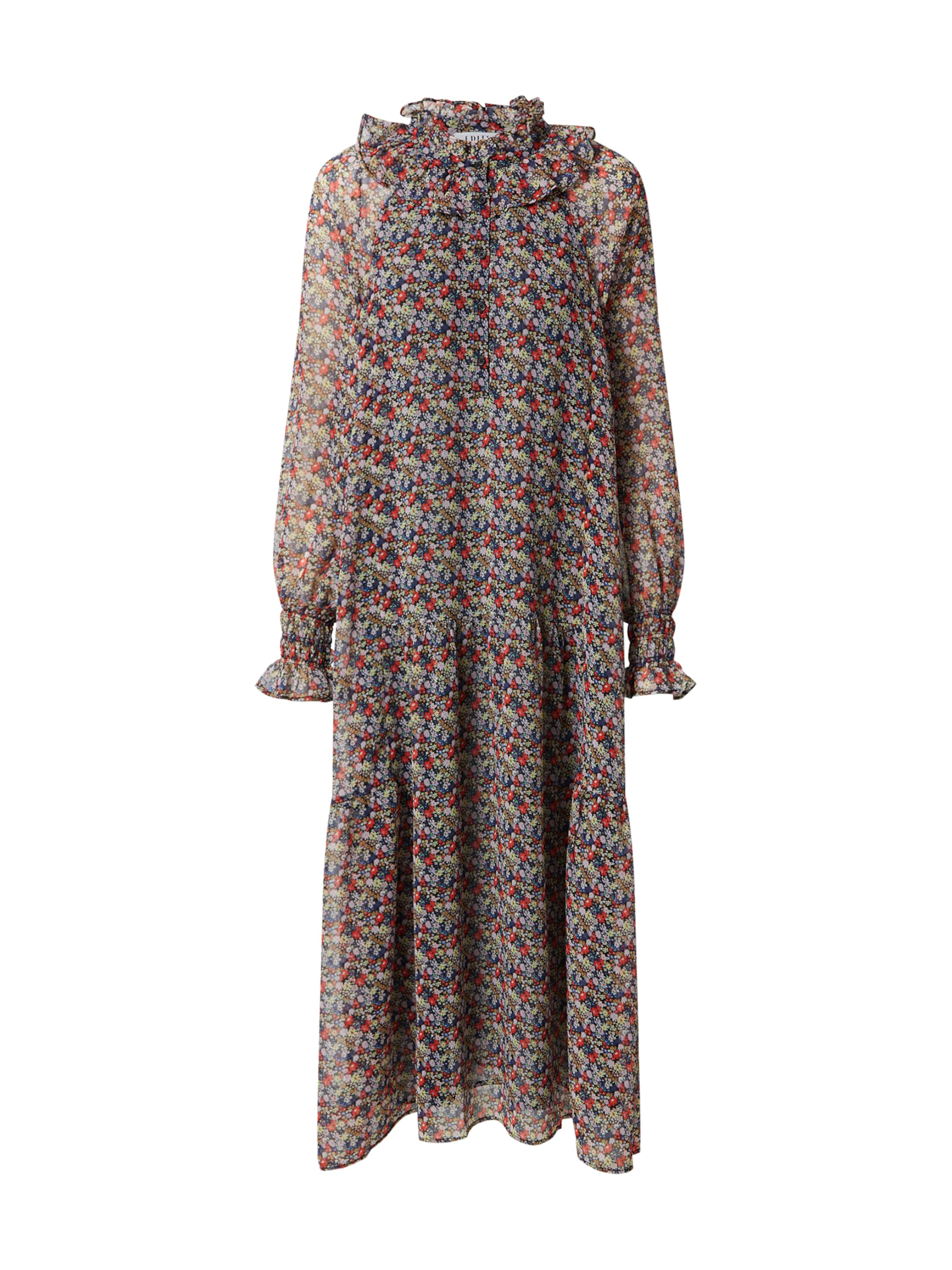 EDITED Kleid 'Nastasja' in Mischfarben: Vorderseite