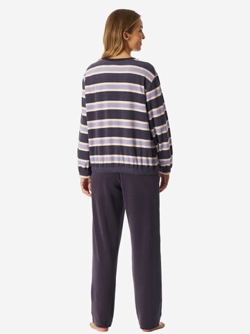 SCHIESSER Pyjama 'Casual Essentials'‌‌‌‌‌‌‌‌‌‌ in Blau