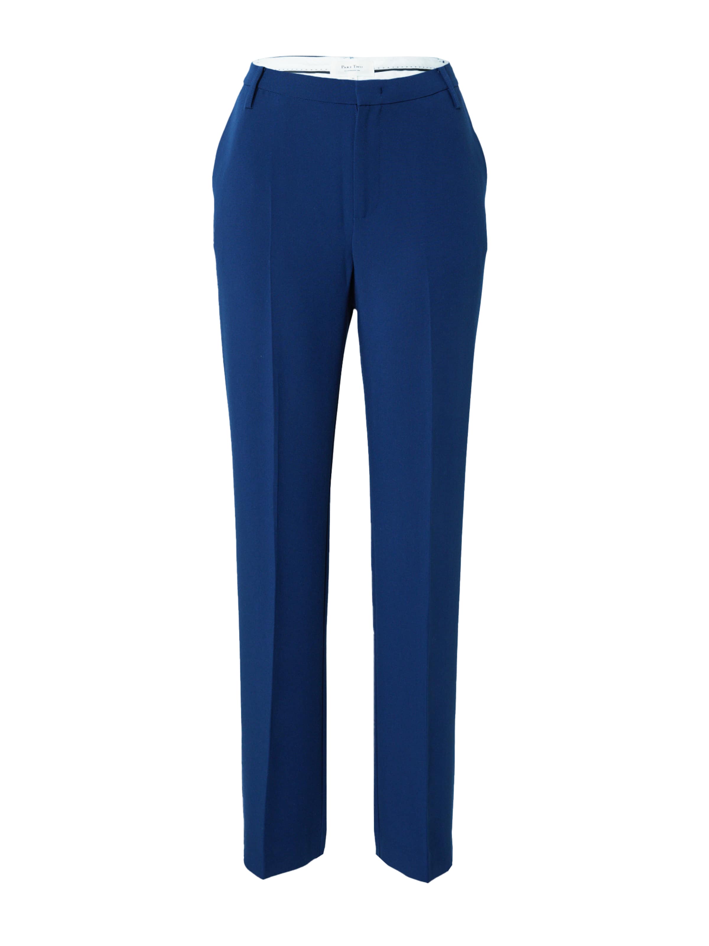 Regular Pantalon à plis 'Birdie' Part Two en bleu : devant