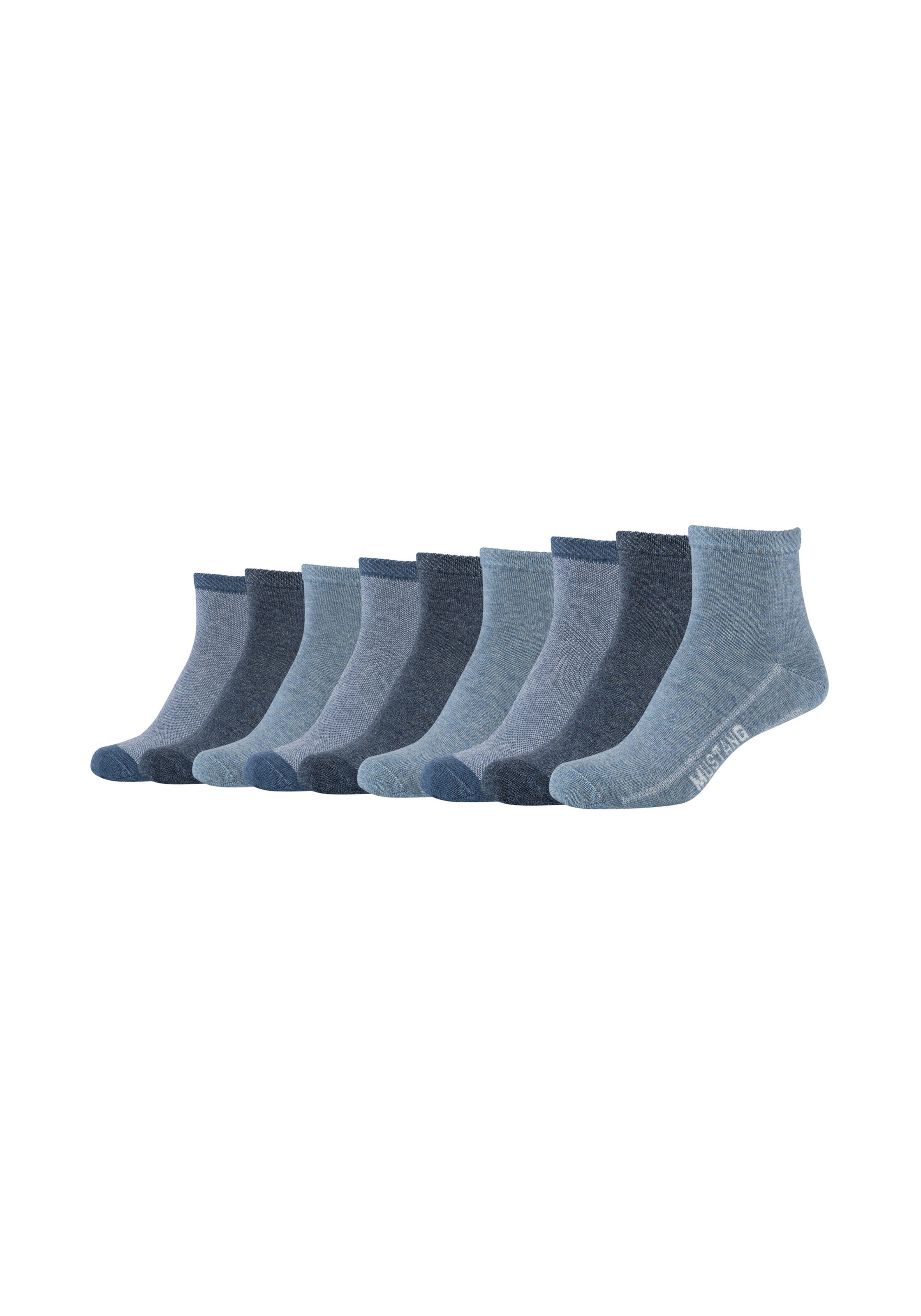 MUSTANG Socks 'True Denim' in Blue: front