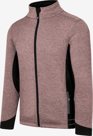 normani Athletic Fleece Jacket 'Tathlina' in Pink