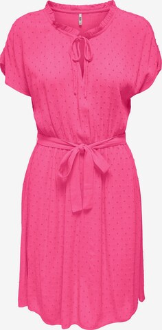 JDY Платье 'LIMA' в Ярко-розовый: спереди