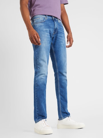 Coupe slim Jean 'GYMDIGO' Pepe Jeans en bleu : devant