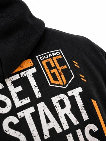 Guard-fightgear B.V Sweatshirt 'RRR Focus Hoodie' in Black