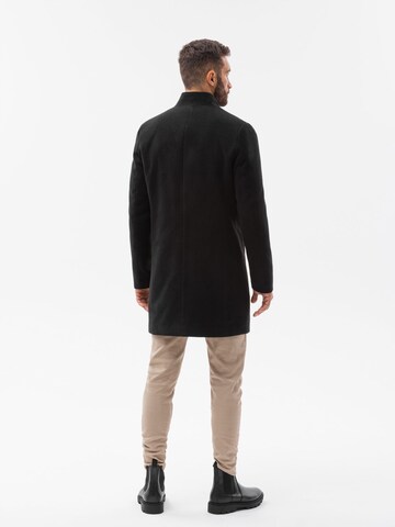Ombre Between-Seasons Coat 'C501' in Black