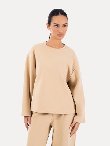 Smilodox Shirt in Beige: voorkant