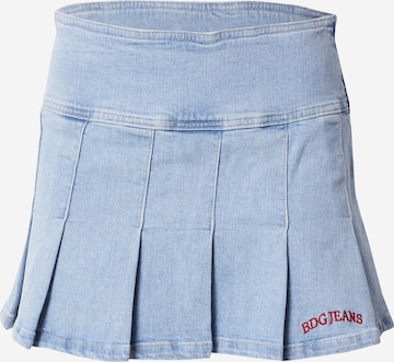 Jupe BDG Urban Outfitters en bleu : devant