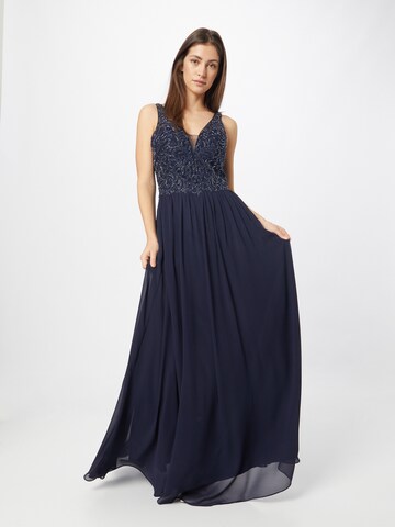 Laona Evening Dress in Blue