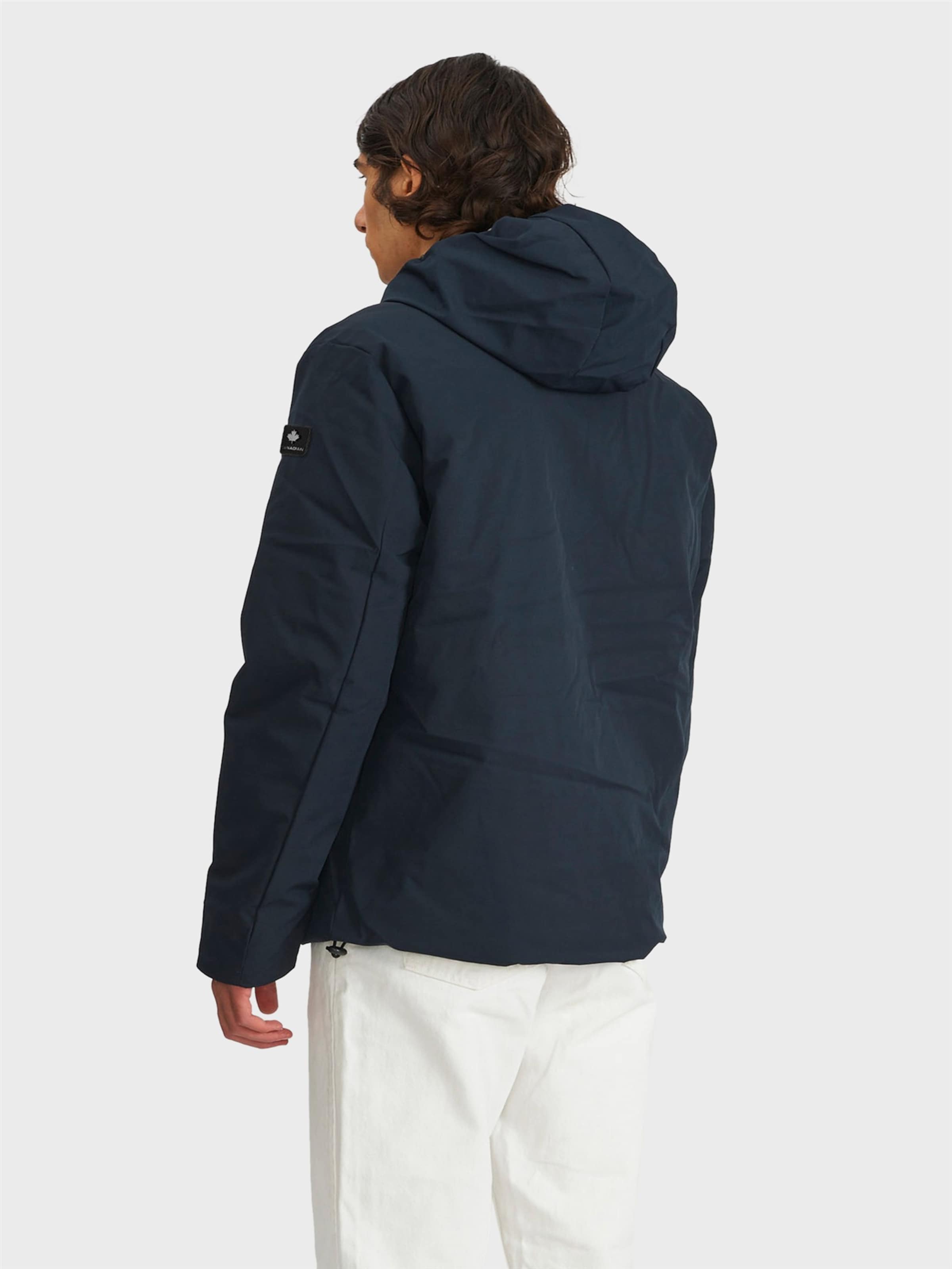 Canadian Classics Between-seasons parka 'CARIGNAN 2' in Blue: front