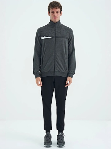Survêtement Tommy Life en gris : devant