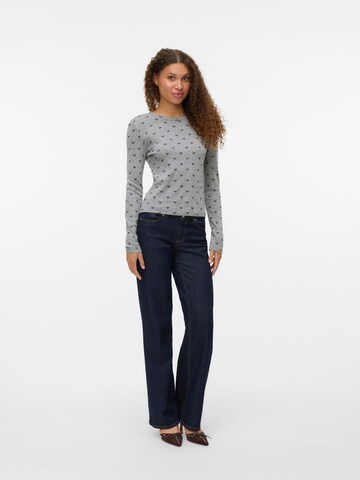 VERO MODA Shirt 'THERESE' in Grijs