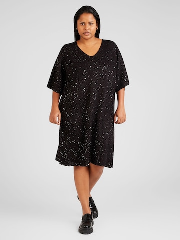 Robes en maille 'Leilani' Vero Moda Curve en noir