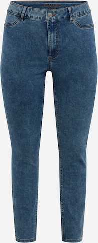 EVOKED Skinny Jeans 'JEGGY' in Blauw: voorkant