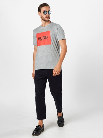 Coupe regular T-Shirt 'Dolive' HUGO en gris