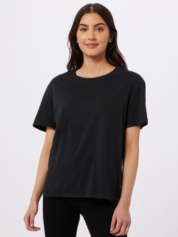 T-shirt QUIKSILVER en noir : devant