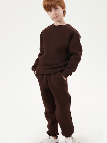 LOUIS LECLER Joggingpak 'Leo' in Bruin