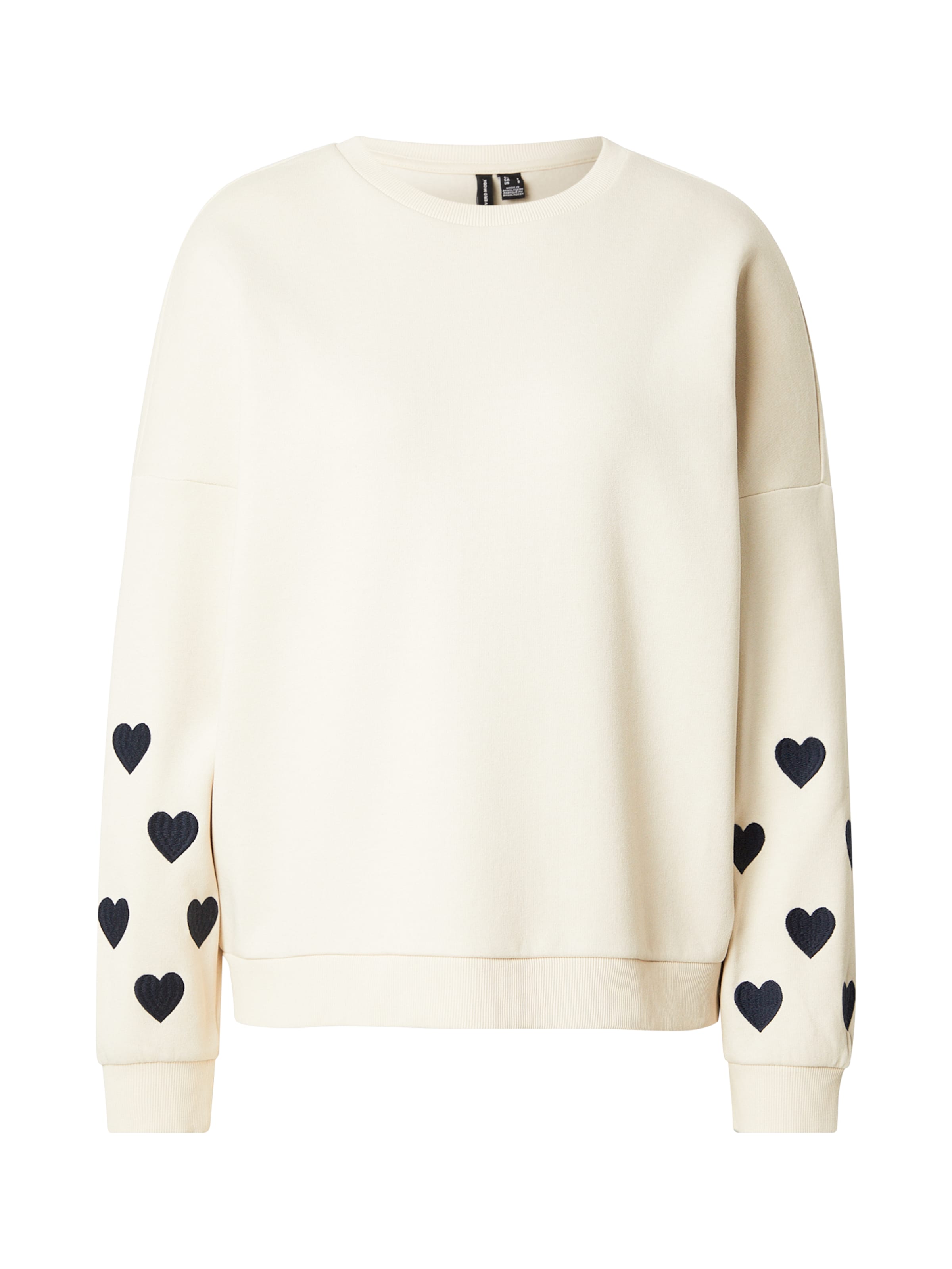 VERO MODA Sweatshirt 'VMKAROL' in Beige: Vorderseite