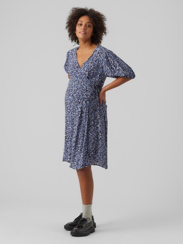 Vero Moda Maternity - Vestido 'HENNA' em azul