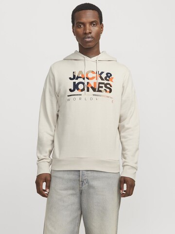 JACK & JONES Sweatshirt i grå: forside