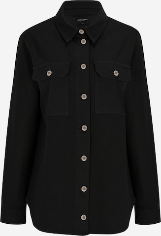 FRESHLIONS Blouse 'Lidia' in Black: front