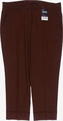 Cambio Pants in 4XL in Brown: front