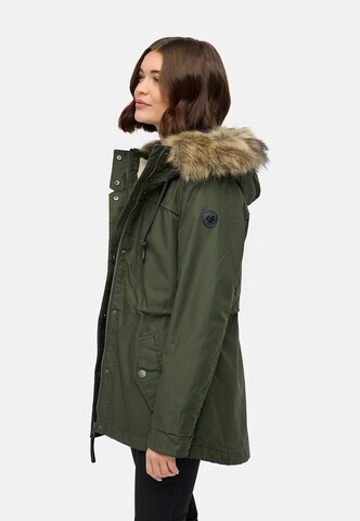 Parka invernale 'Tawny Short' di Ragwear in verde
