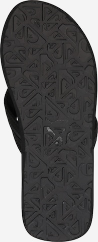 QUIKSILVER Teenslippers 'MOLOKAI' in Zwart