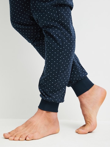 CALIDA Pyjamas lang i blå