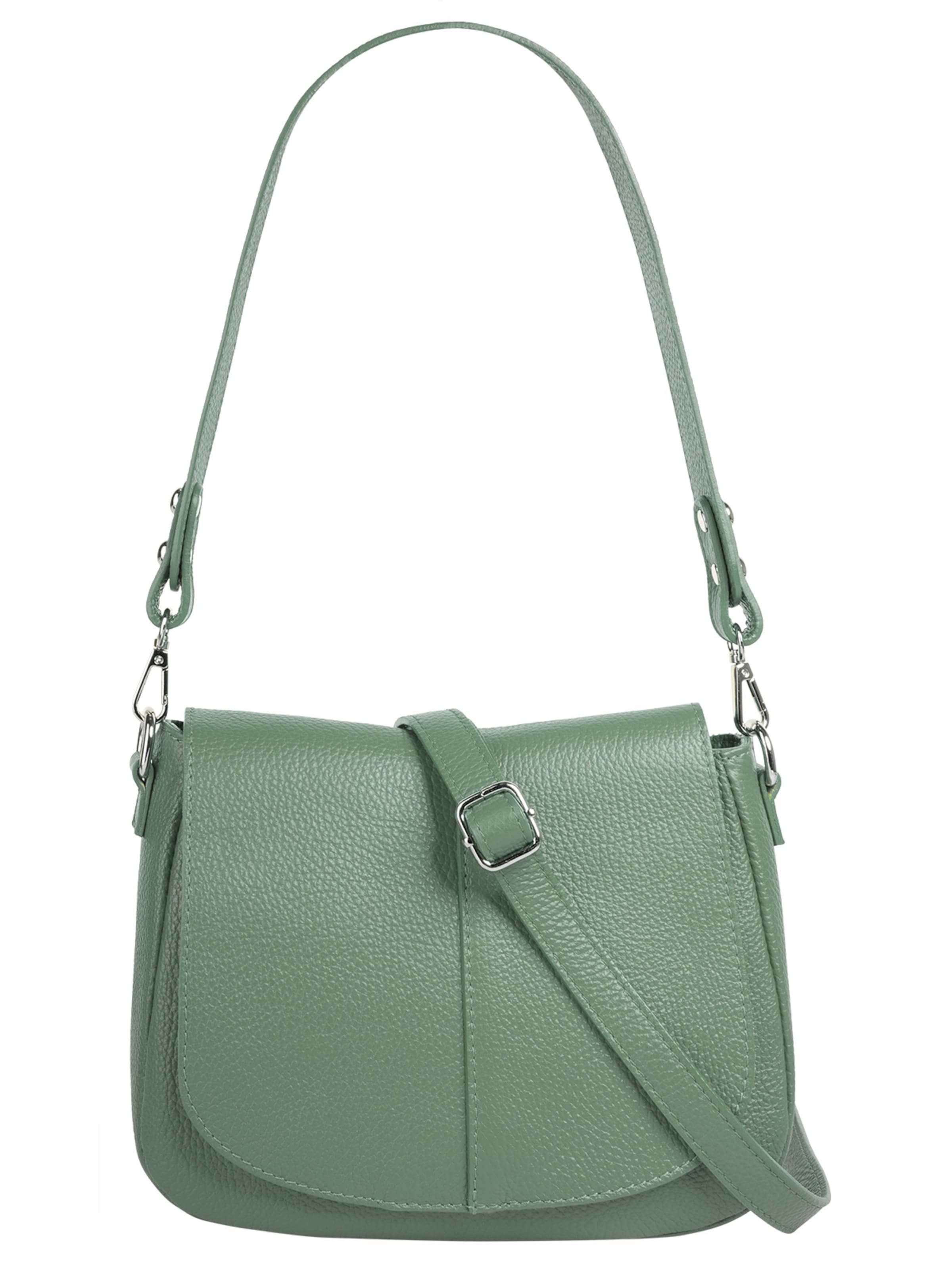 Cluty Crossbody Bag in Green: front