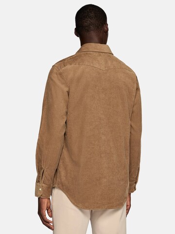 Regular fit Camicia di Boggi Milano in marrone