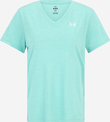 Tricou funcțional 'Twist' de la UNDER ARMOUR pe verde: față