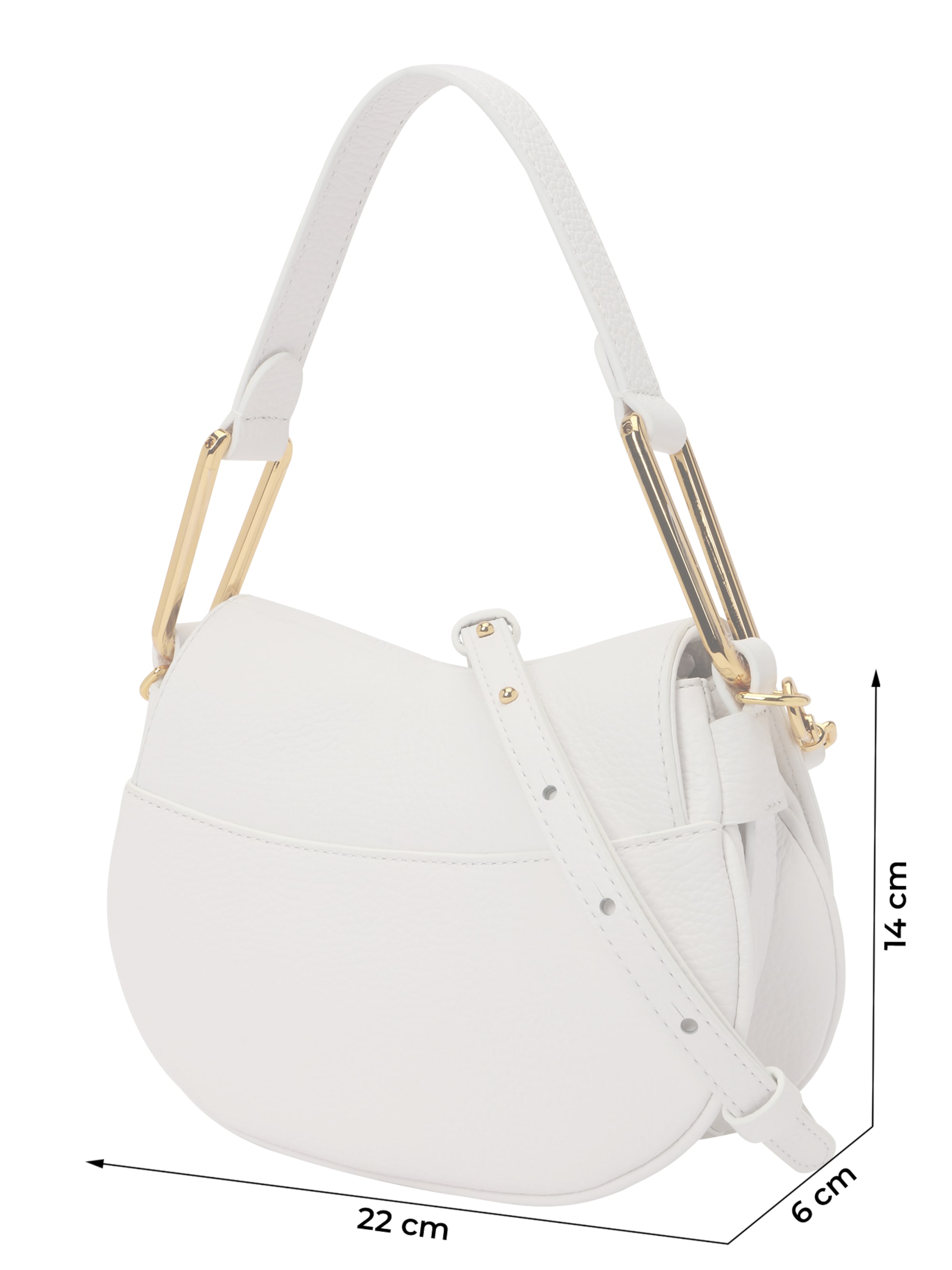 Sacs à main 'MAGIE' Coccinelle en blanc : devant