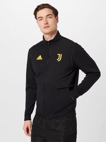 Vestes d’entraînement 'Juventus Anthem' ADIDAS SPORTSWEAR en noir : devant