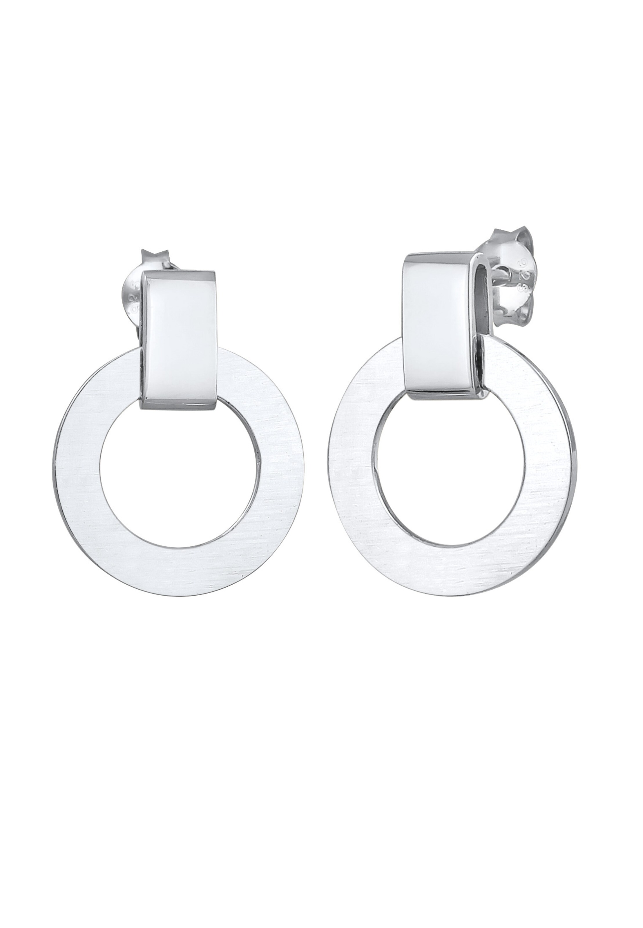 ELLI Oorbellen in Zilver: voorkant