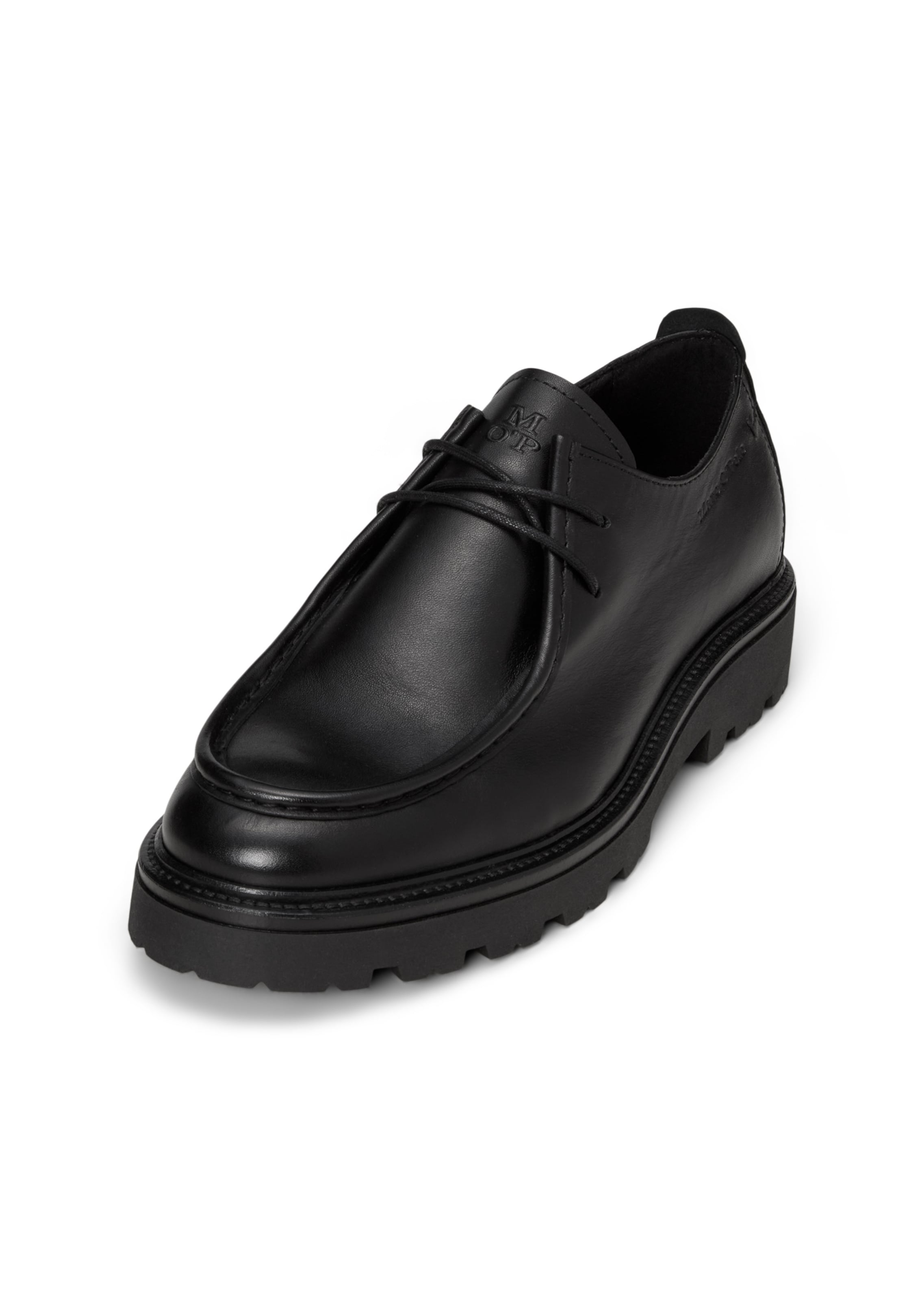Marc O'Polo Lace-Up Shoes 'Phil ' in Black: front