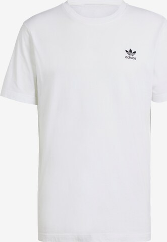 T-Shirt 'Trefoil Essentials' ADIDAS ORIGINALS en blanc : devant