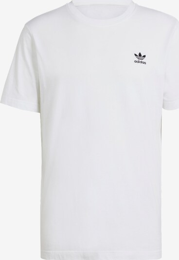 ADIDAS ORIGINALS T-Shirt 'Trefoil Essentials' en noir / blanc, Vue avec produit