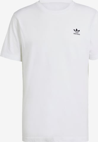 ADIDAS ORIGINALS Shirt 'Trefoil Essentials' in White: front