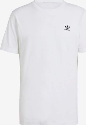 ADIDAS ORIGINALS T-Shirt 'Trefoil Essentials' in schwarz / weiß, Produktansicht