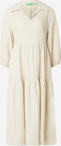 UNITED COLORS OF BENETTON Kjole i beige: forside