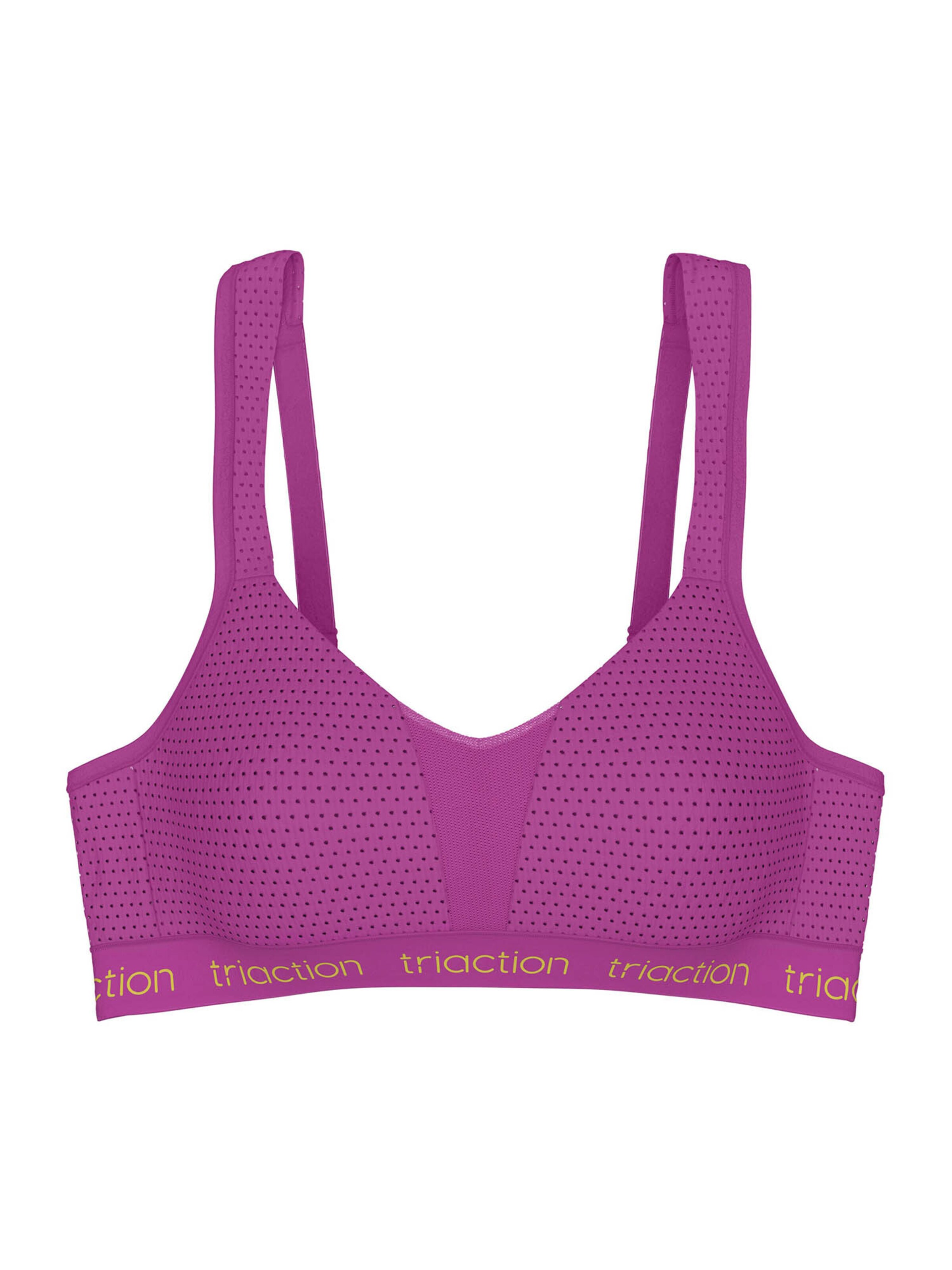TRIUMPH Sport bh ' Triaction Energy Lite ' in Roze: voorkant