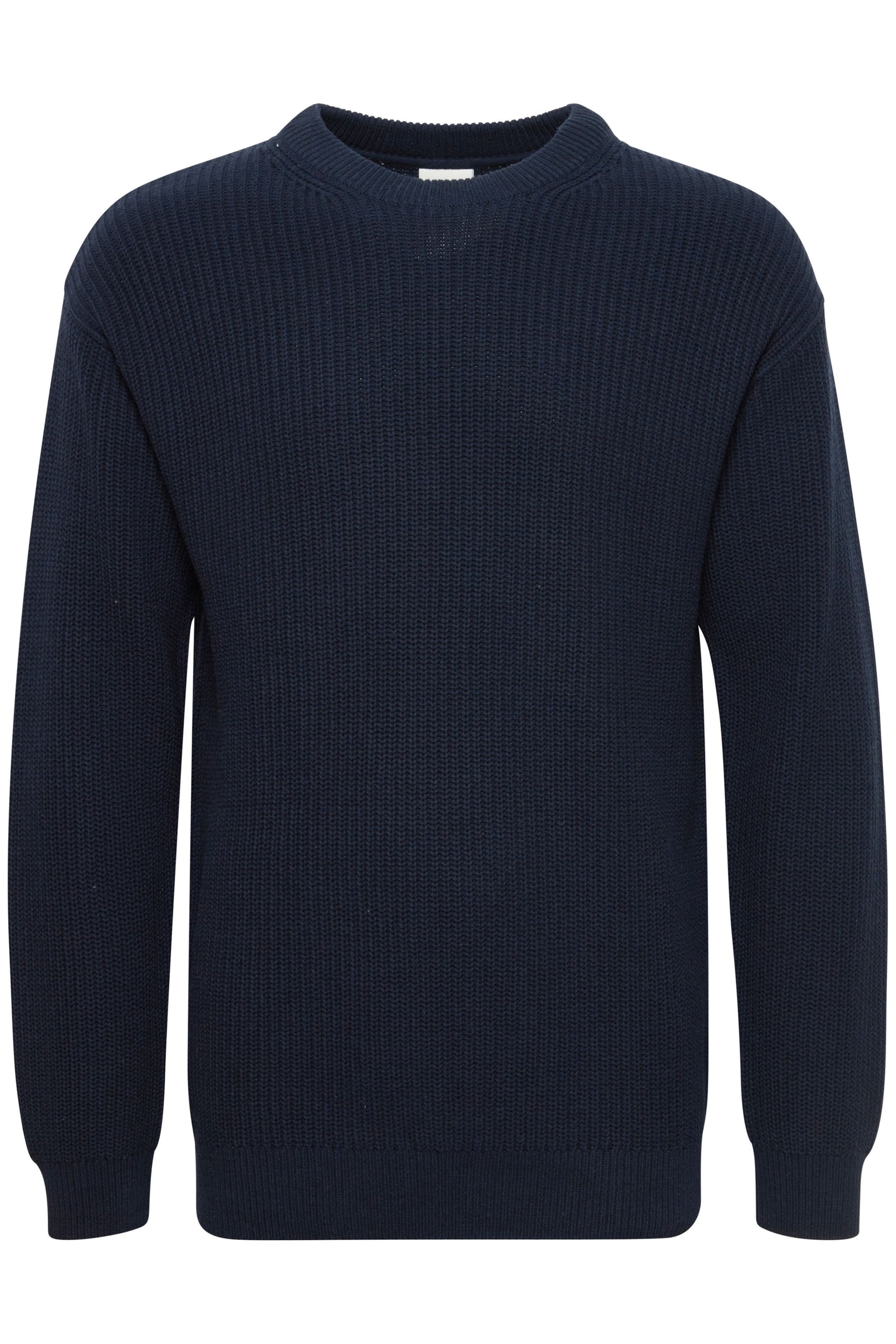 !Solid Pullover in Blau: Vorderseite