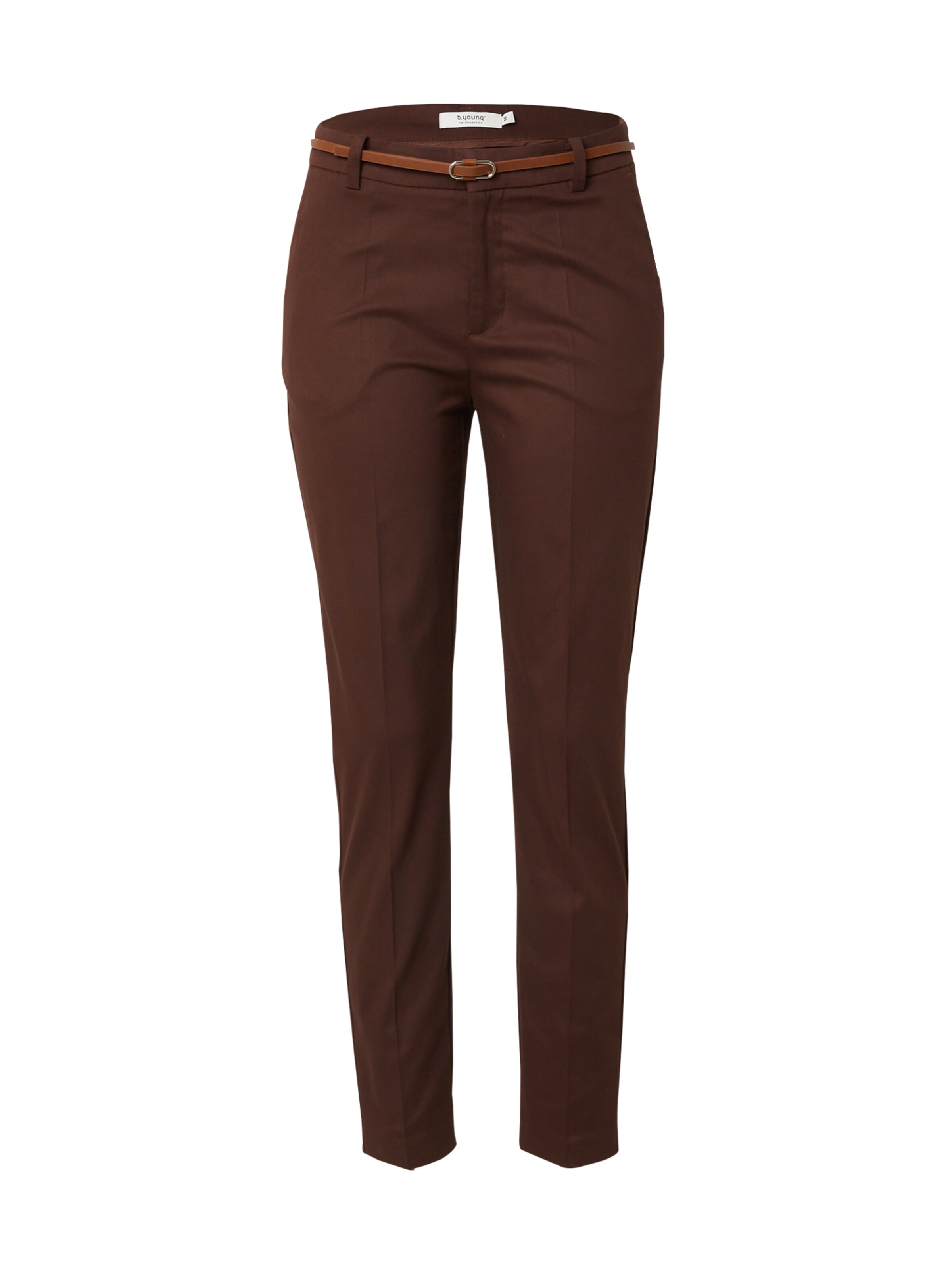 b.young Chino Pants 'Days' in Brown: front